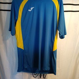 Joma S/S Soccer Jersey with Crewneck Collar (XL)